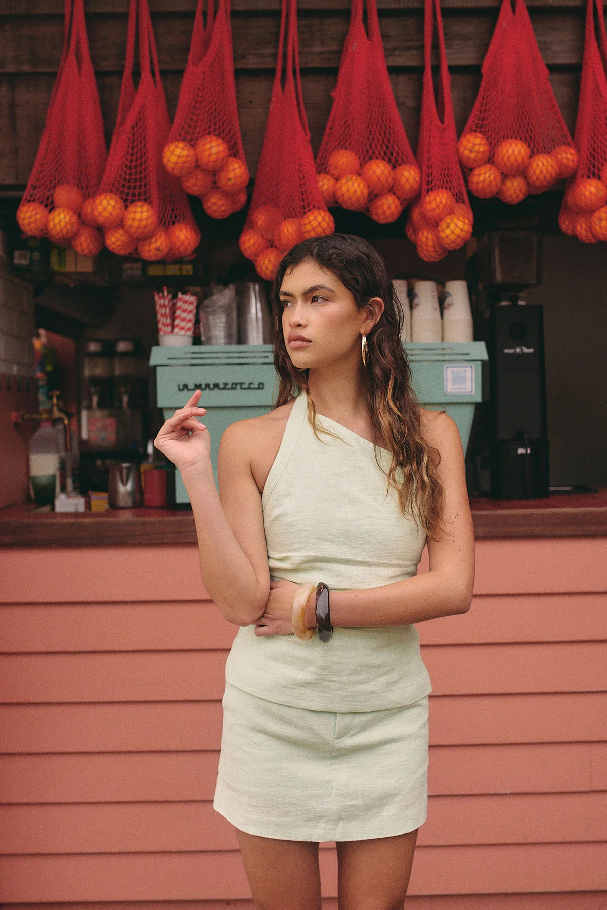Perfect Stranger Menorca Tailored Skort Mint - Image 2