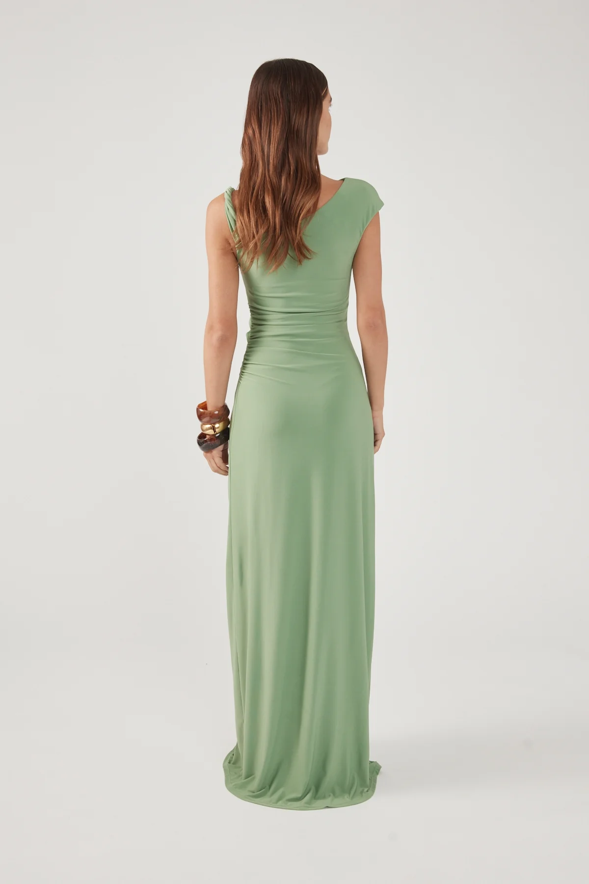 Perfect Stranger Miro Twist Maxi Dress Green - Image 7