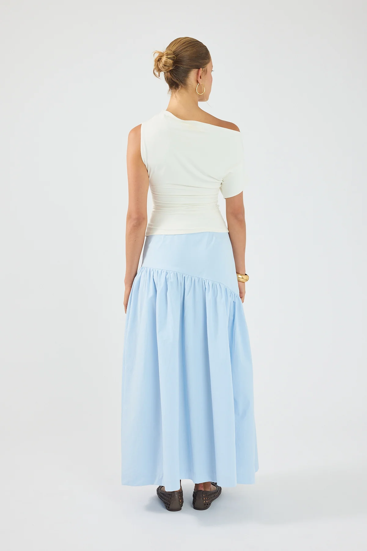 Perfect Stranger Monti Maxi Skirt Blue - Image 3