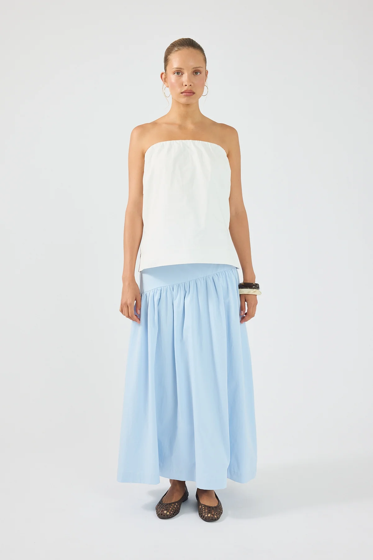 Perfect Stranger Monti Maxi Skirt Blue - Image 6