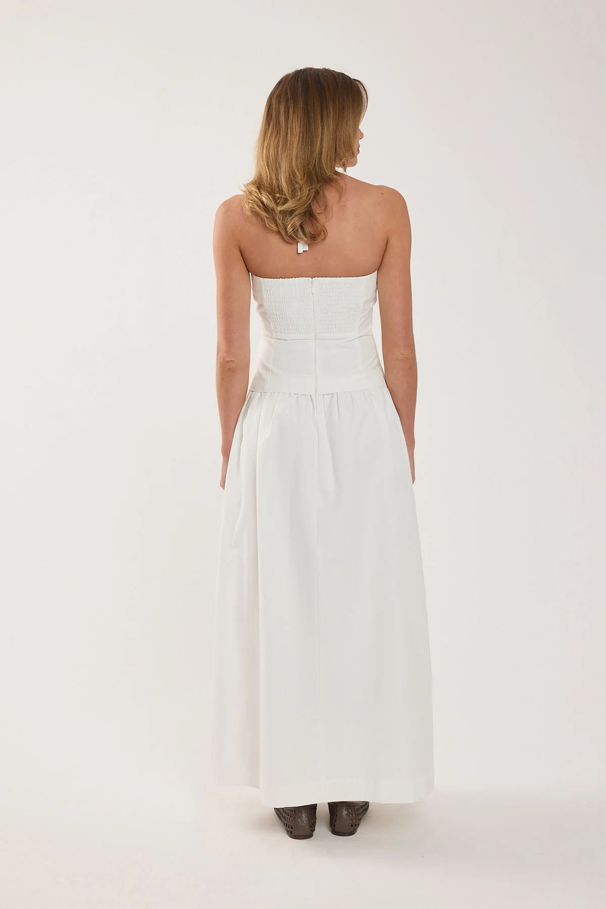 Perfect Stranger Morella Halter Maxi Dress White - Image 6