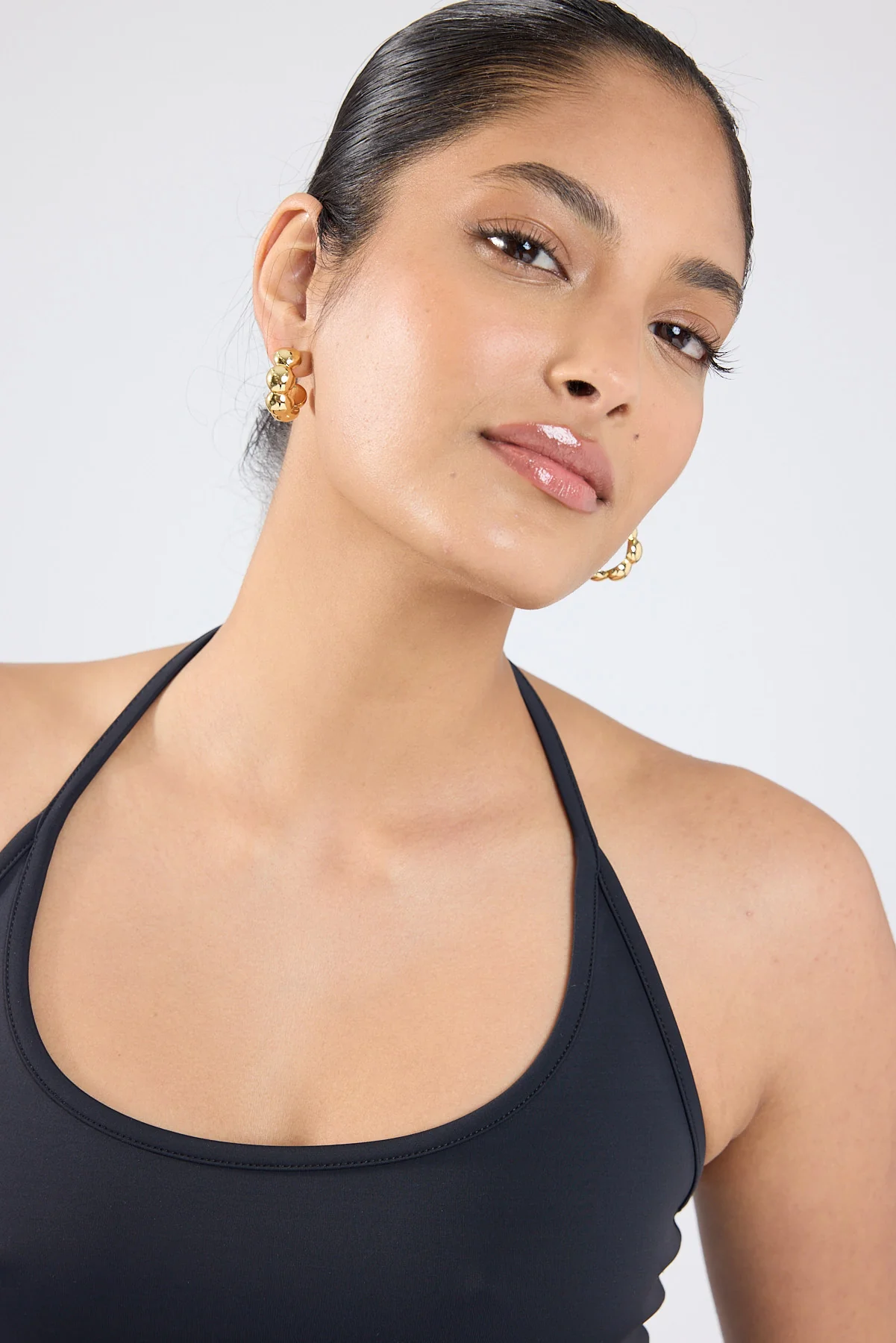 Perfect Stranger Naiya Hoop Earring 18K Gold Plated - Image 3