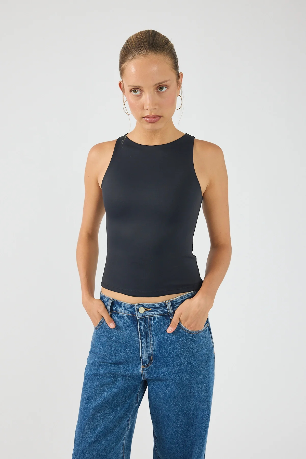 Perfect Stranger Orion Stretch Top Black - Image 2