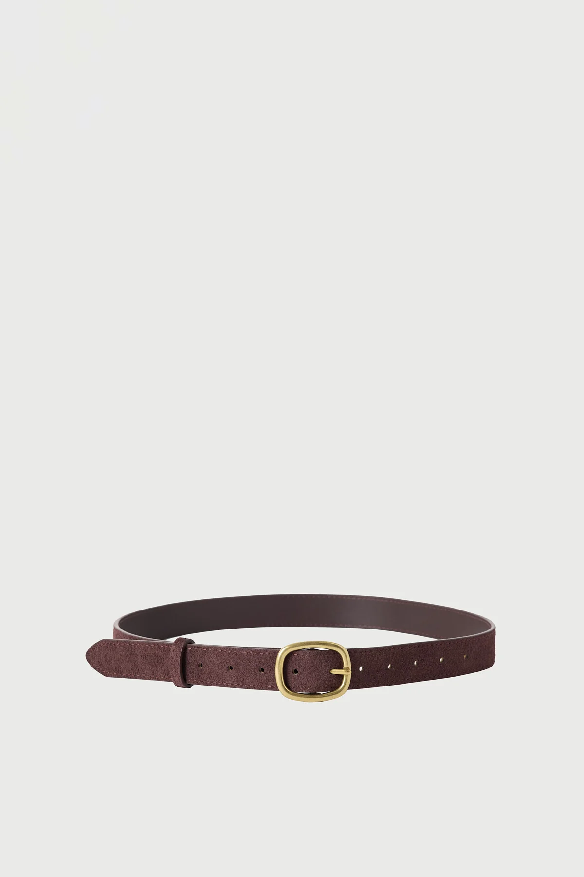 Perfect Stranger Peony Genuine Suede Belt Brown - Image 2