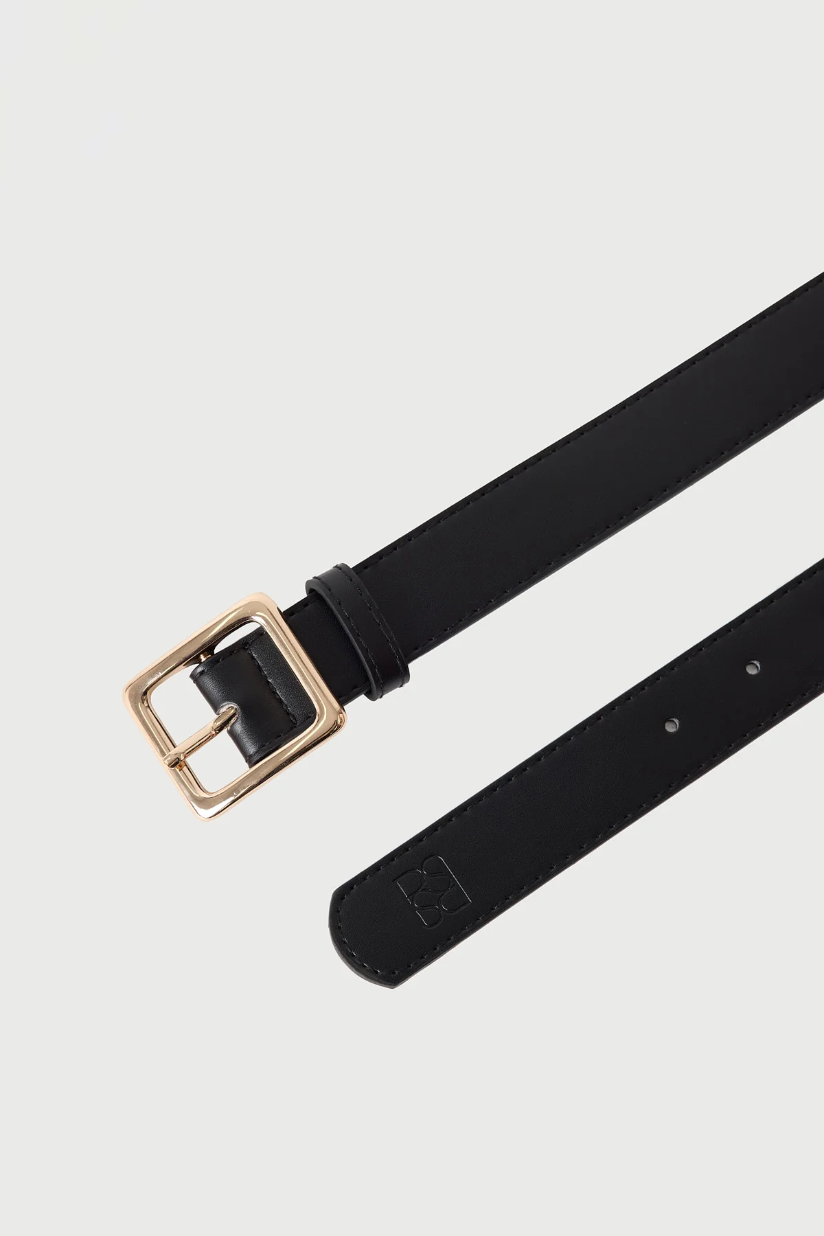 Perfect Stranger Raya Square Buckle Belt Black - Image 3