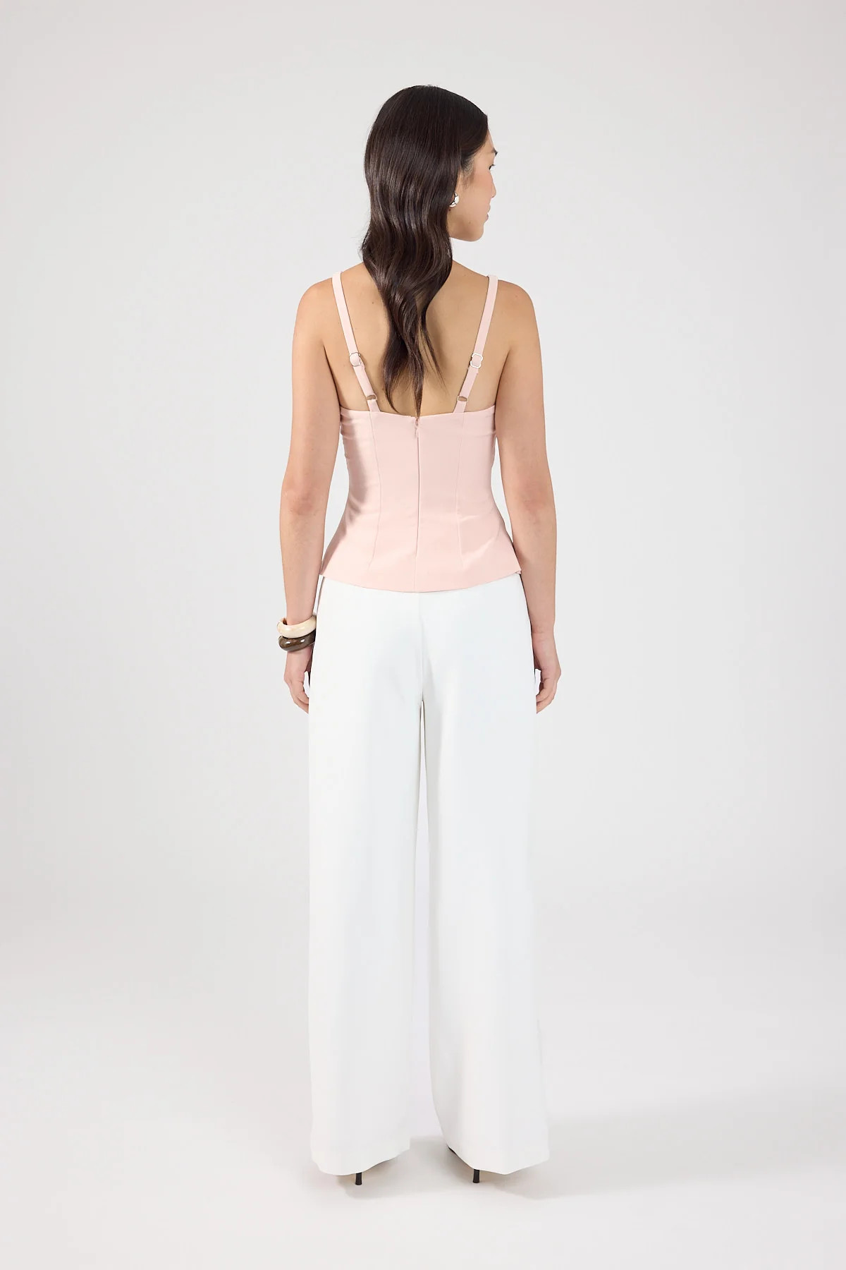 Perfect Stranger Robie High Rise Suiting Pants White - Image 3