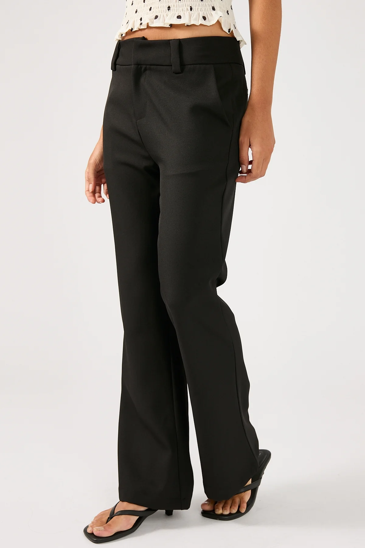 Perfect Stranger Romeo Bootcut Tailored Pant Black - Image 3