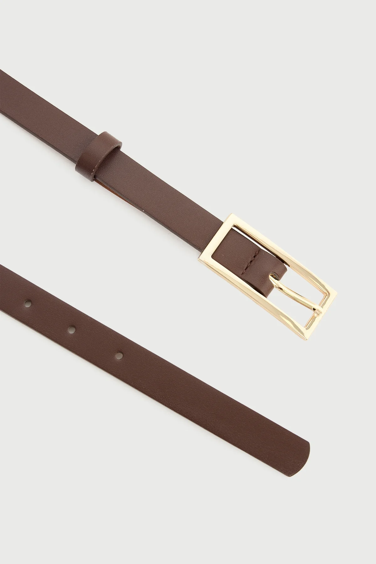 Perfect Stranger Signature Thin Belt Brown - Image 3
