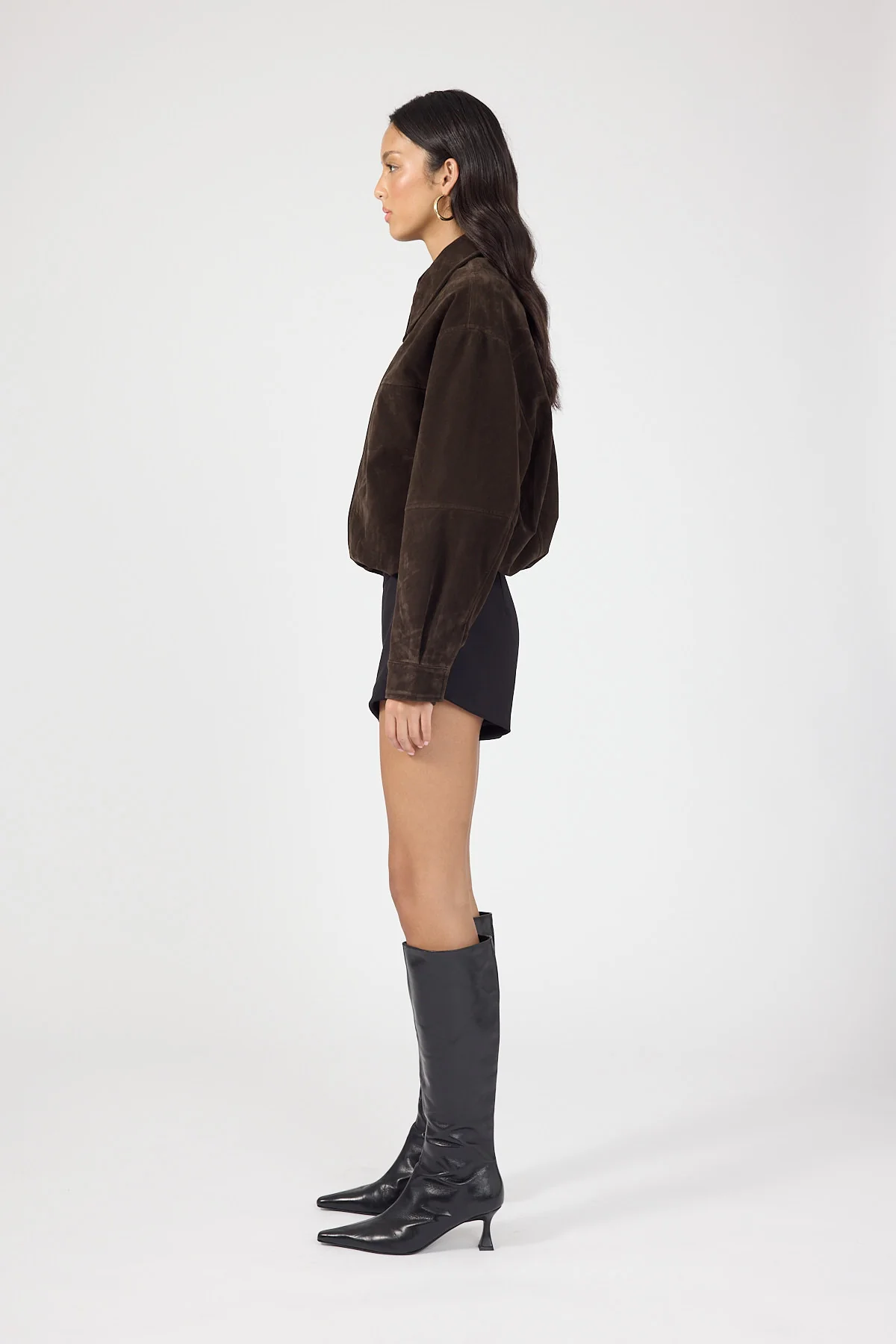 Perfect Stranger Skyler Mid Rise Shorts Black - Image 2