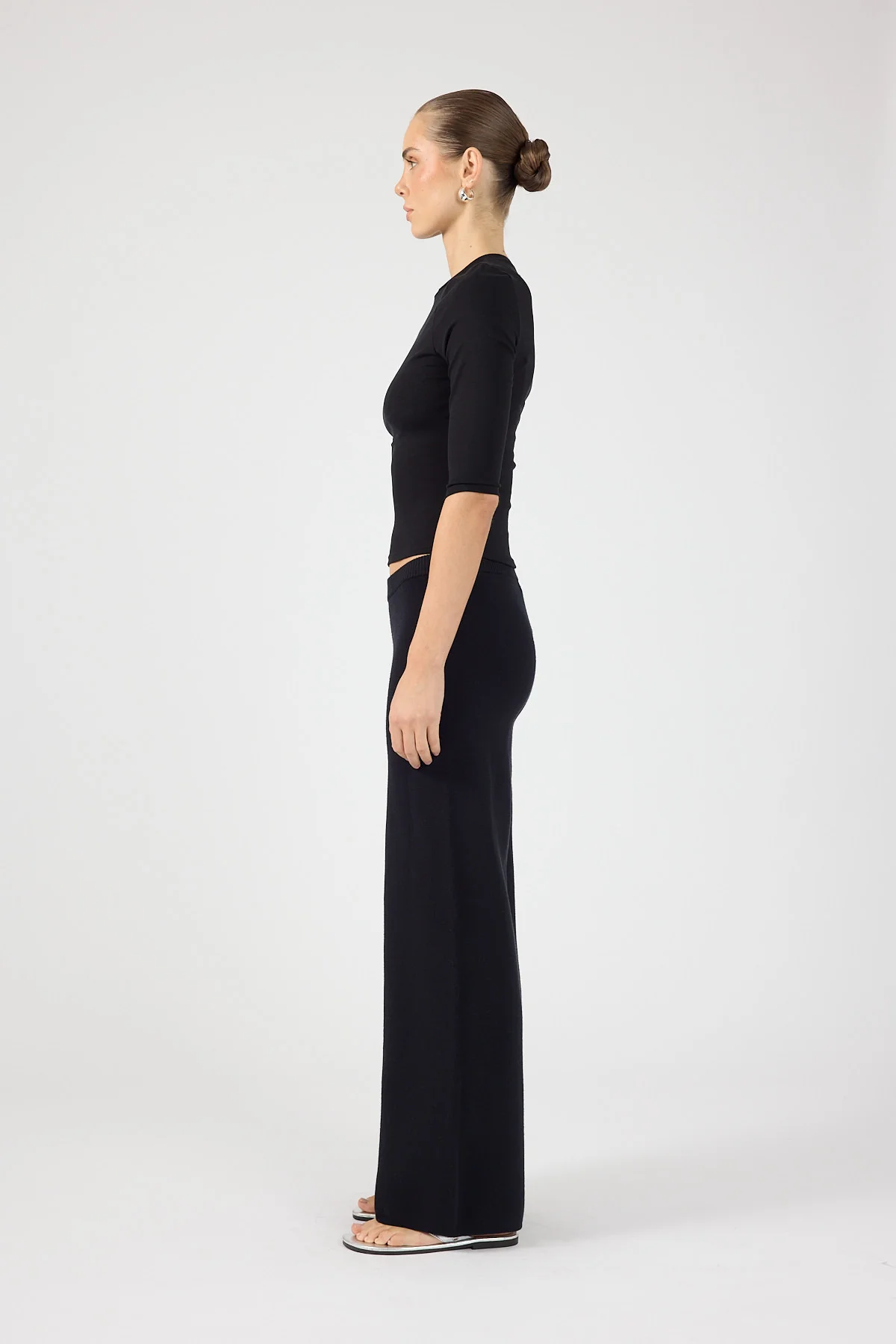 Perfect Stranger Sloane Knit Pants Black - Image 4
