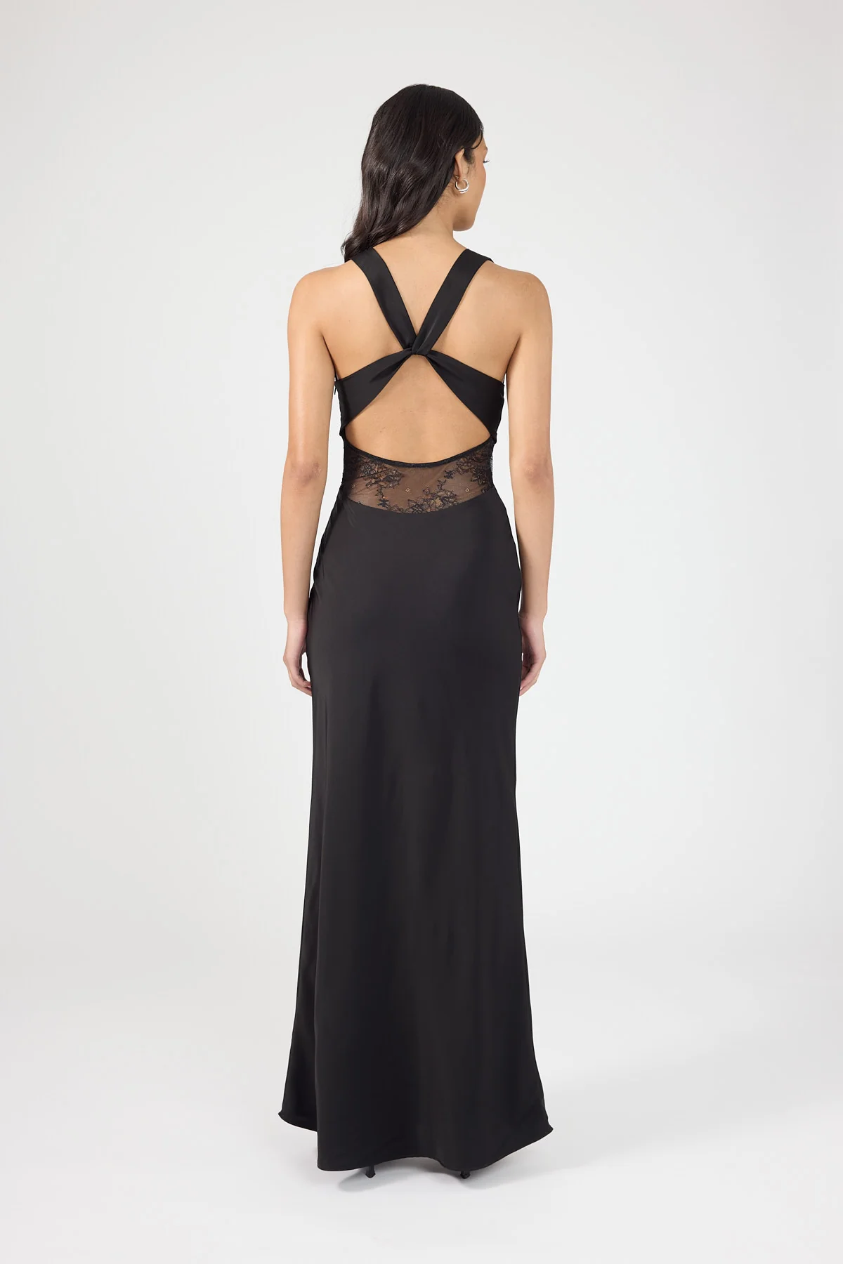 Perfect Stranger Sol Lace Maxi Dress Black - Image 4