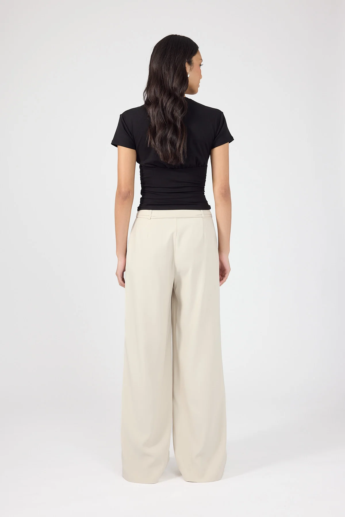 Perfect Stranger Sol Mid Rise Pant Beige - Image 4