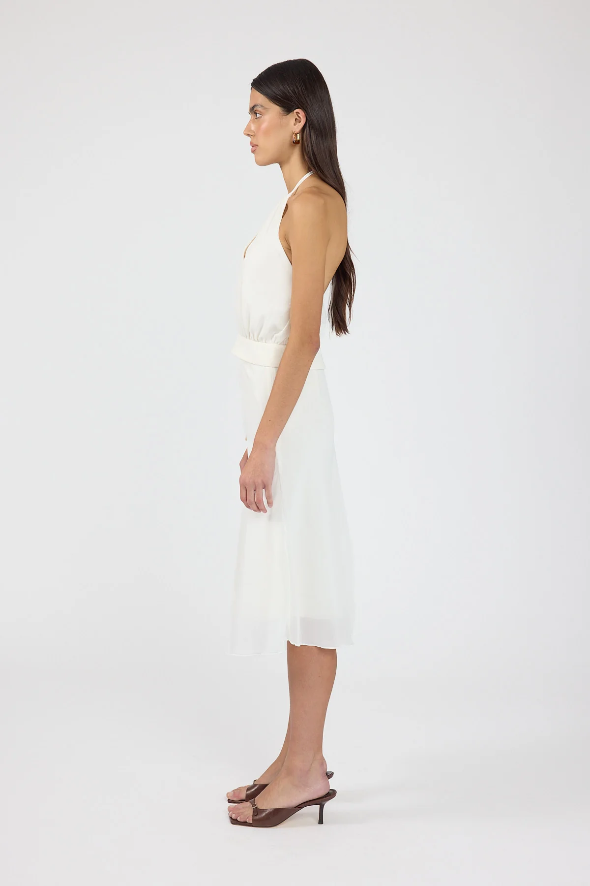 Perfect Stranger Stella Halter Top Off White - Image 4
