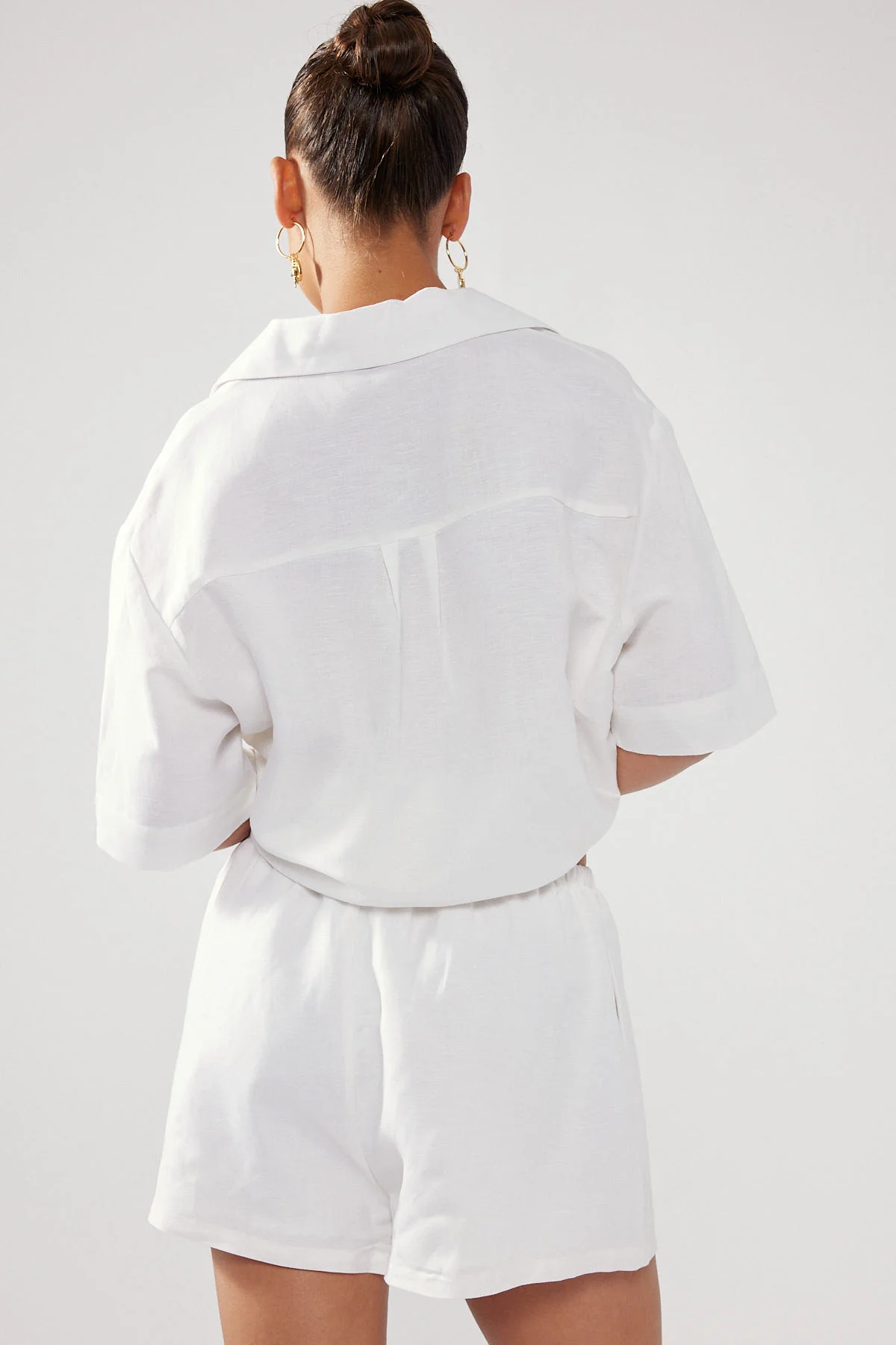 Perfect Stranger Summer Time Beach Short White - Image 4