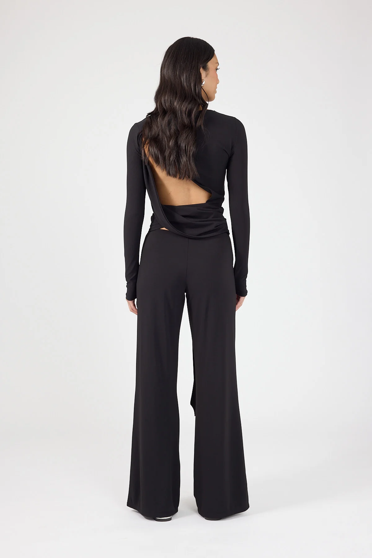 Perfect Stranger Vienna Front Tie Pants Black - Image 8