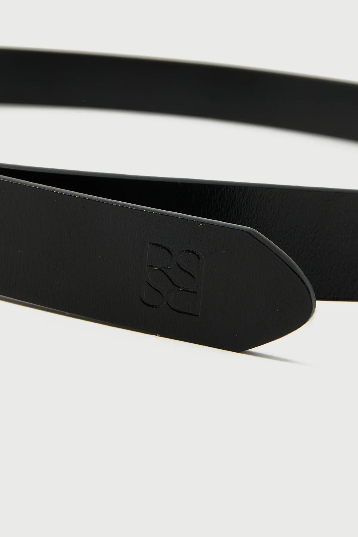 Perfect Stranger Westy Leather Belt Black/ Gold - Image 3