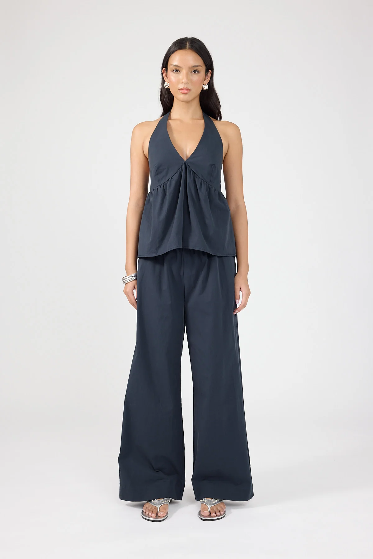 Perfect Stranger Zola Cotton Pant Ink Blue - Image 5