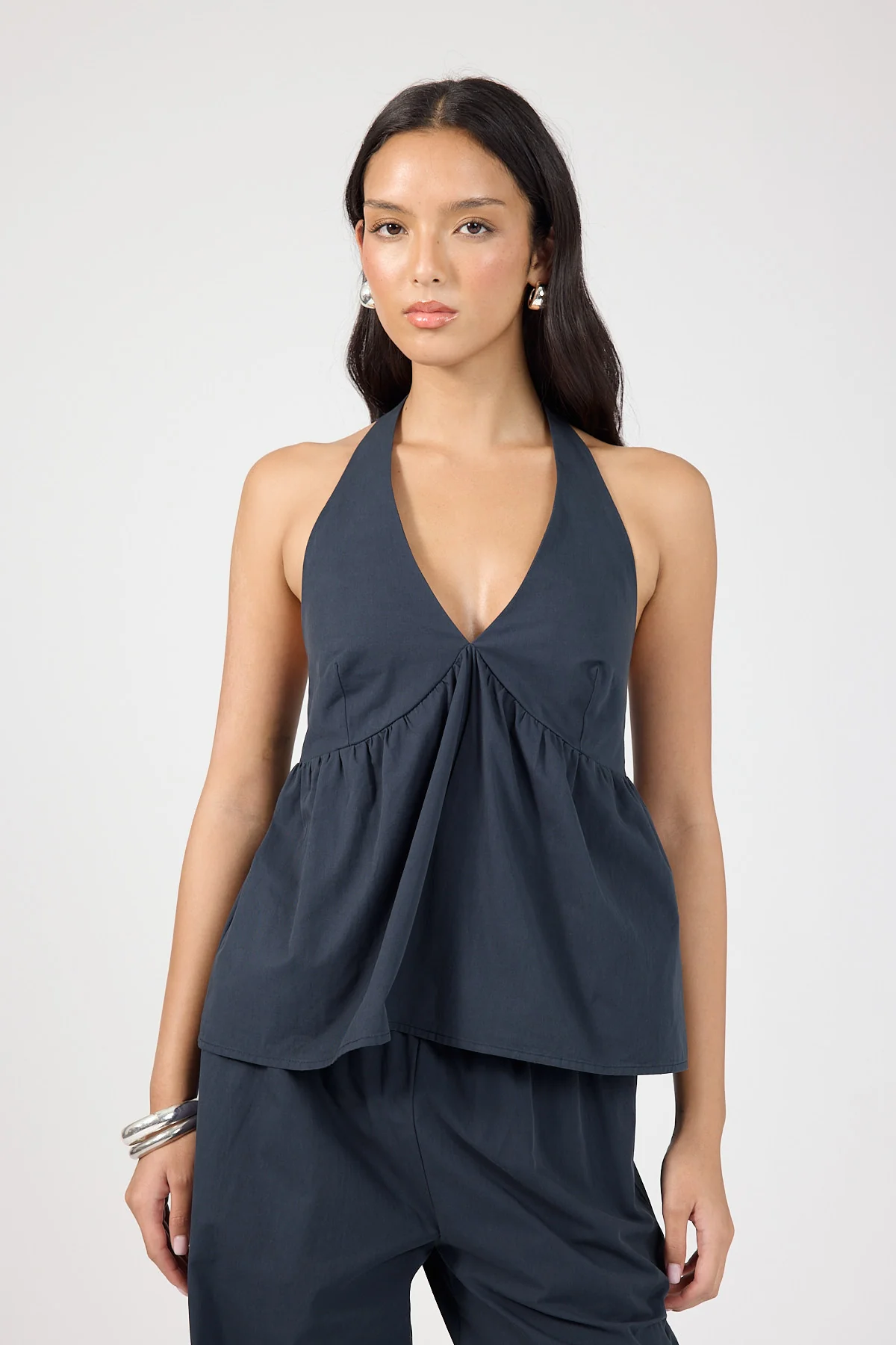 Perfect Stranger Zola Halter Top Ink Blue - Image 4