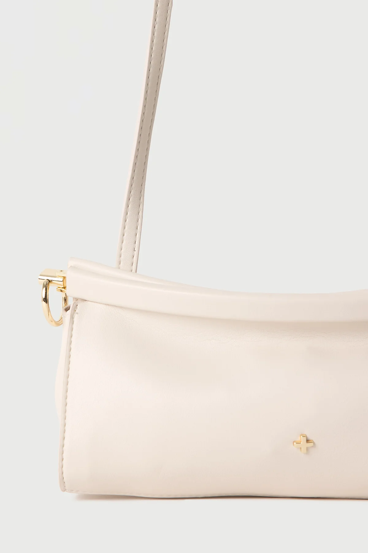 Peta + Jain Cammi Frame Clutch Cream PU - Image 2