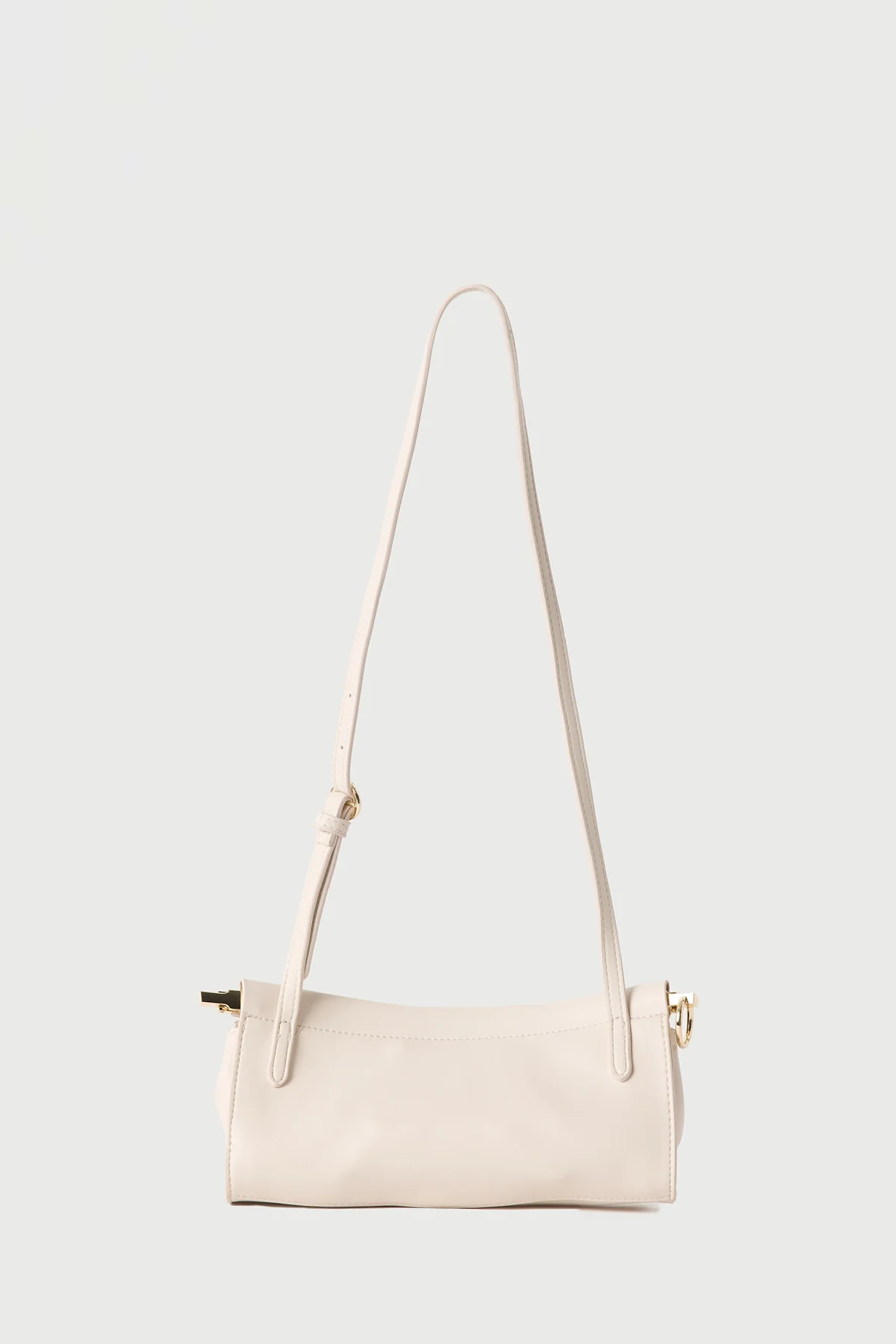 Peta + Jain Cammi Frame Clutch Cream PU - Image 4