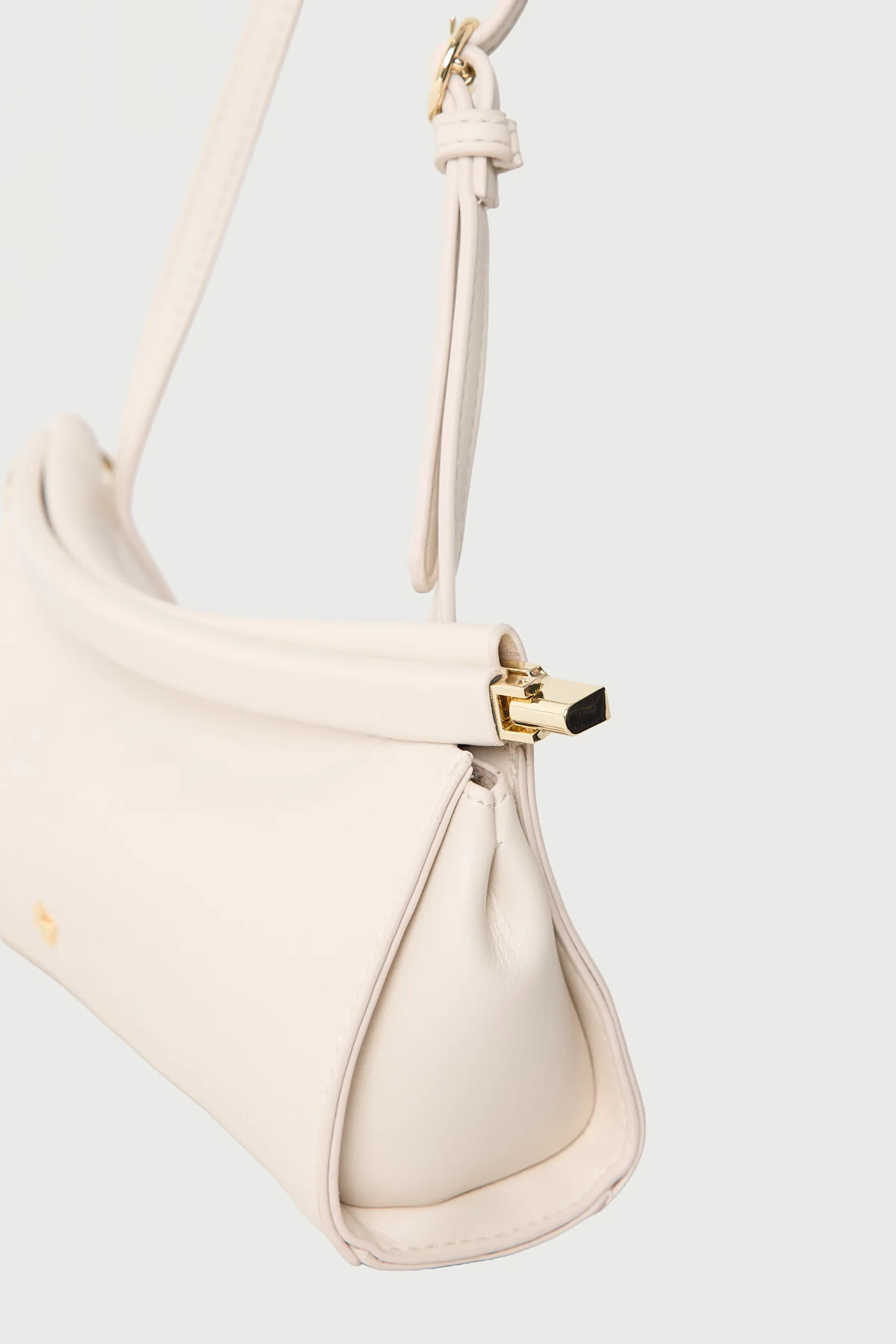Peta + Jain Cammi Frame Clutch Cream PU - Image 5