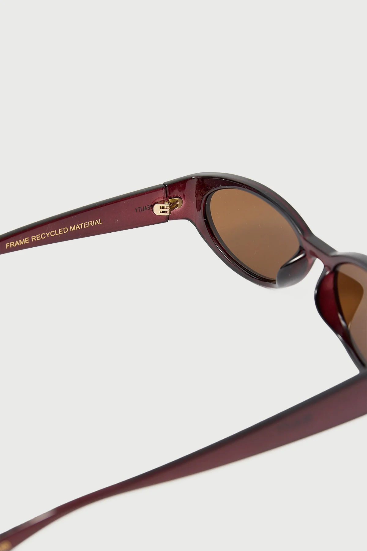 Reality Eyewear Deep In Vogue Mulberry/Brown Lens - Image 3