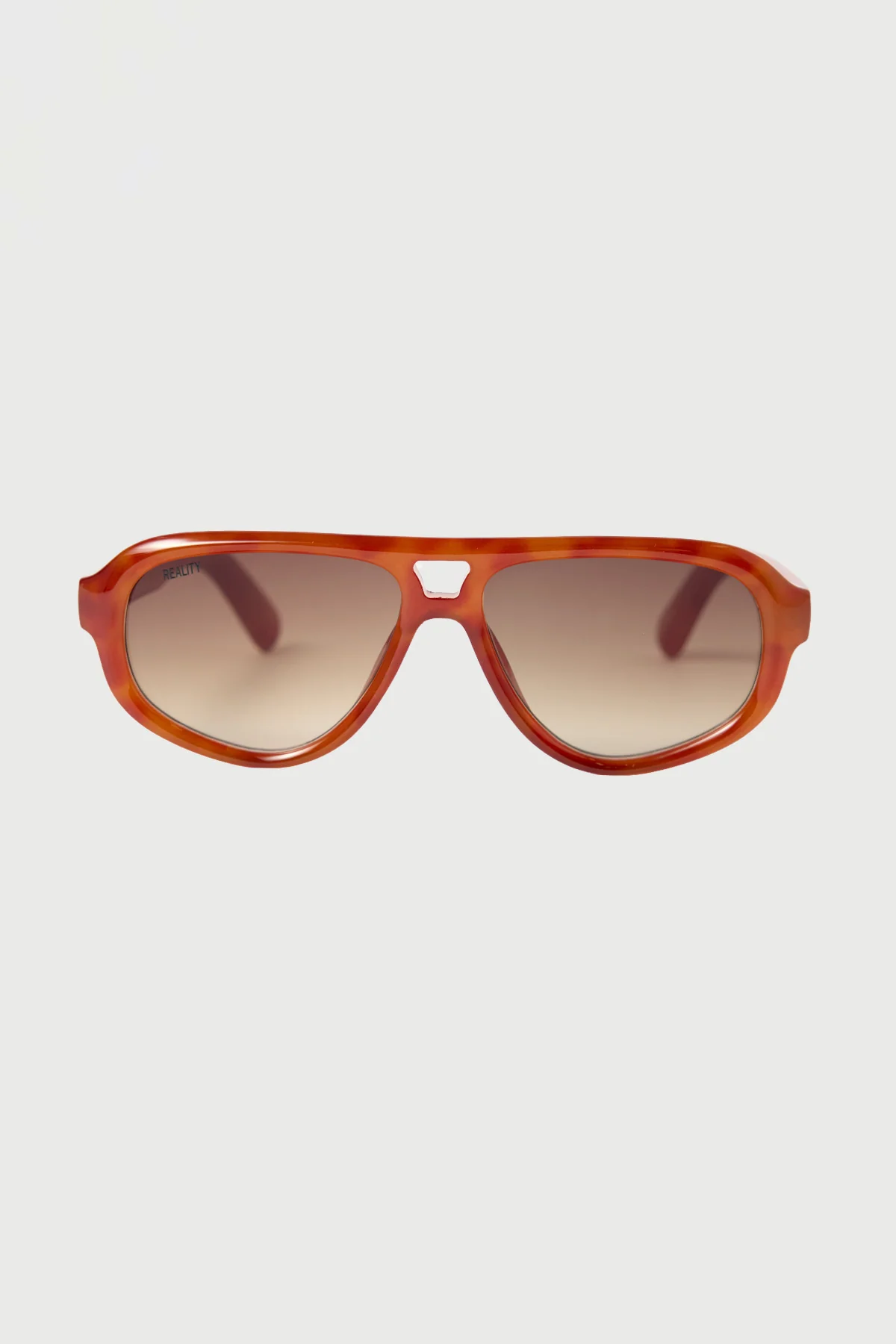 Reality Eyewear Ryder Vintage Turtle/Smoke Gradient Lens