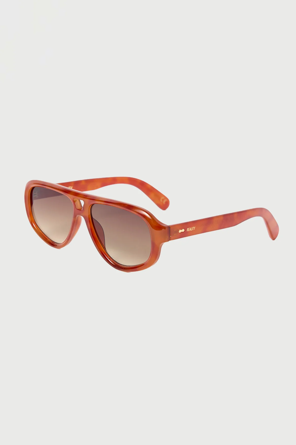Reality Eyewear Ryder Vintage Turtle/Smoke Gradient Lens - Image 3