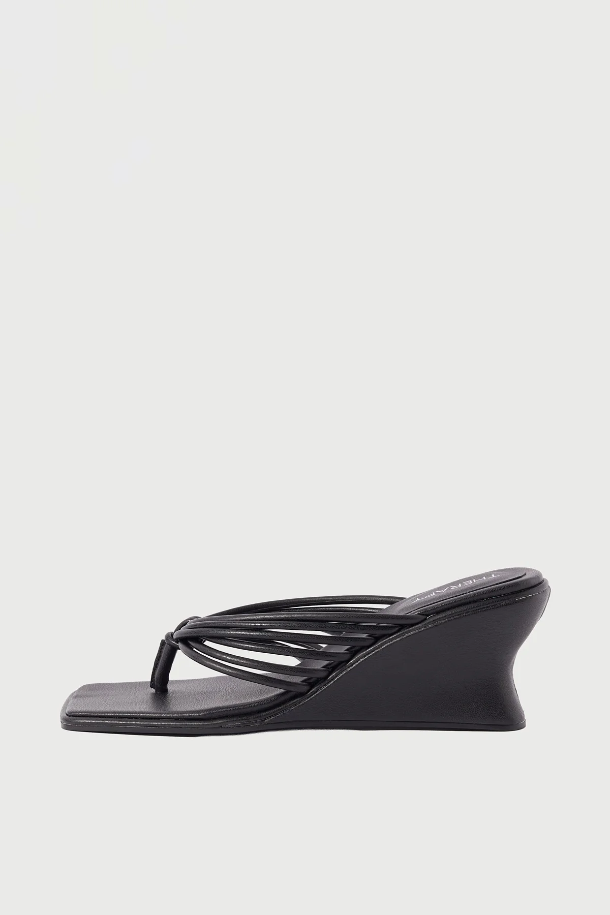 Therapy Leven Wedge BLACK PU